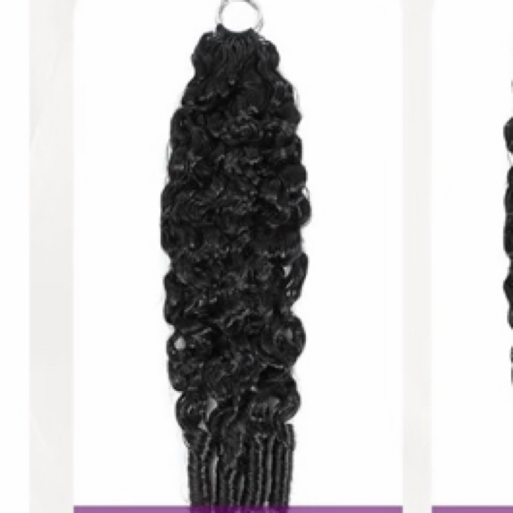 Burmese Human Crochet Hair at The Hair Healer Studio in Richmond, VA