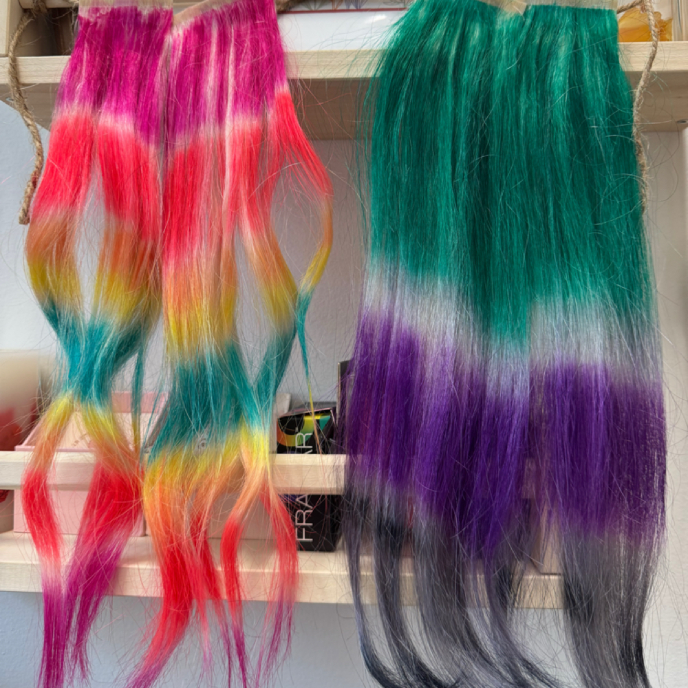 Clip-in Extension Consultation at Sara Zask Hair Studio in Denver, CO
