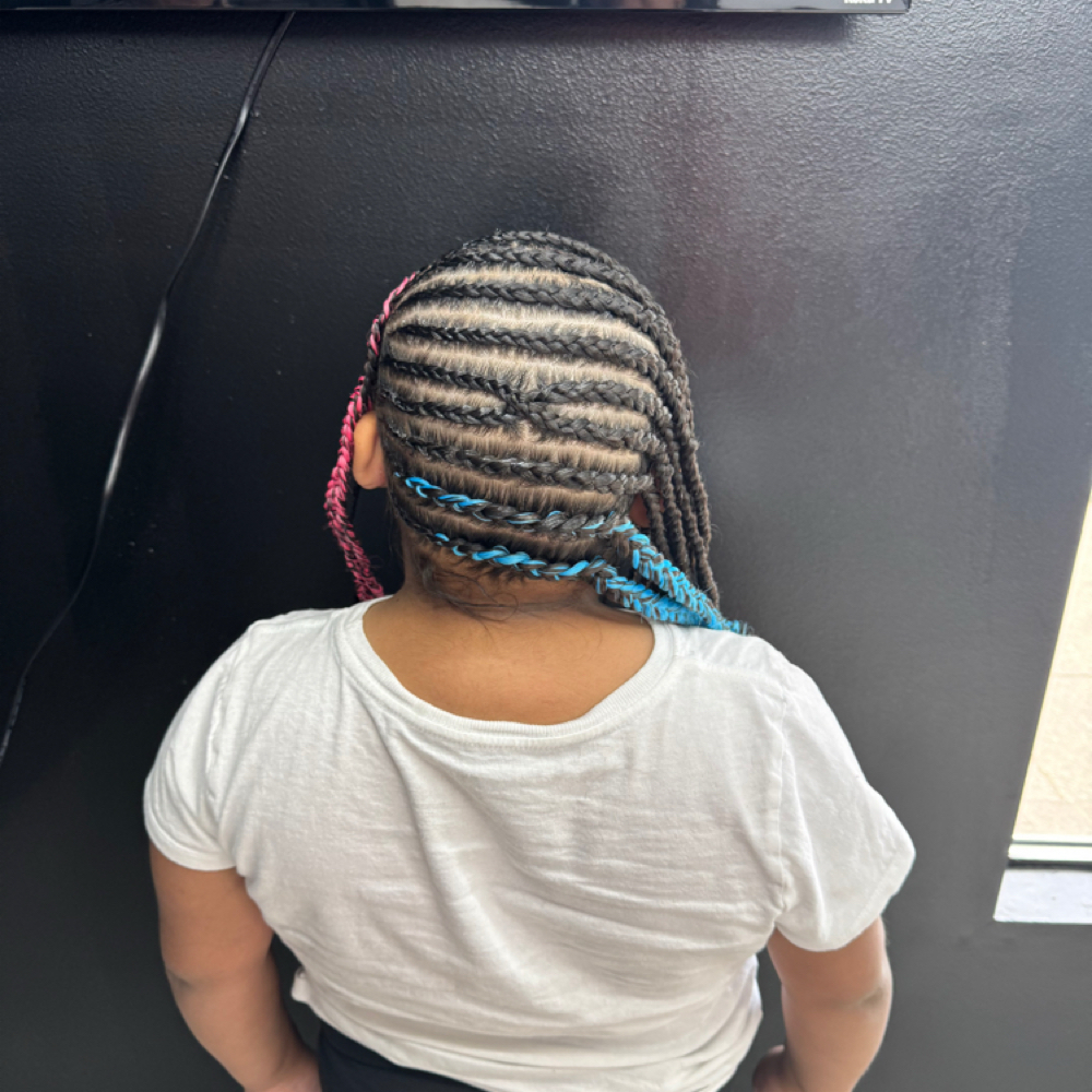 Lemonade Braids at Blended Edge Salon in Great Falls, MT