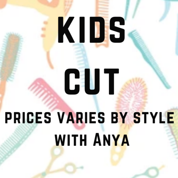 Kids Cut -  Anya at Africana Star Salon in Los Angeles, CA