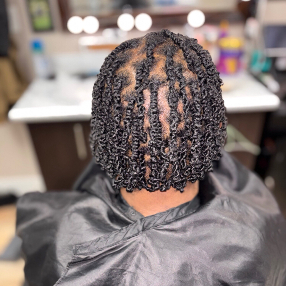 2 Strand Twist Shoulder Length at Ja’Tae Style Studio LLC in Euclid, OH