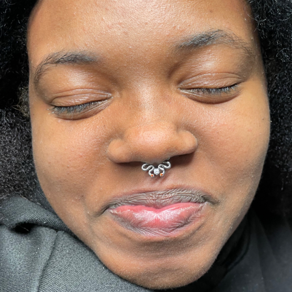 Septum at Calico Creek Tattoo Co. in Wichita, KS