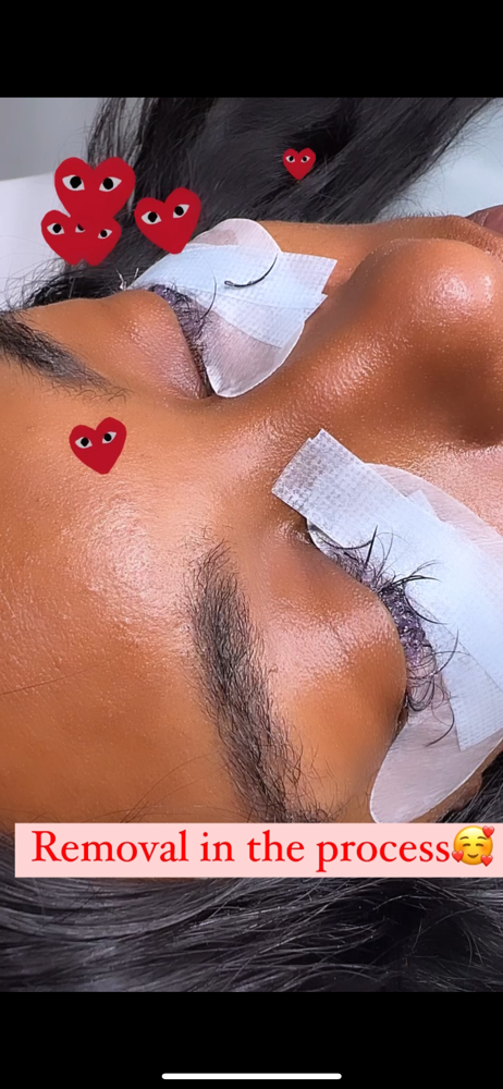 Lash Removal & Deep Lash Bath