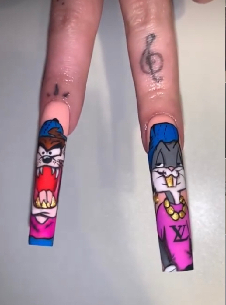 Character Acrylic Nail Set