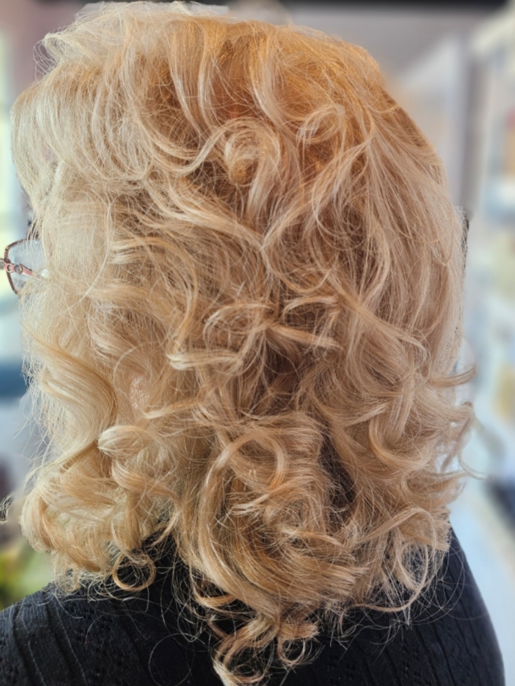 Root Color, Cut, Halo Fine Hair at Jennifer's Hair Affair in Melbourne, FL