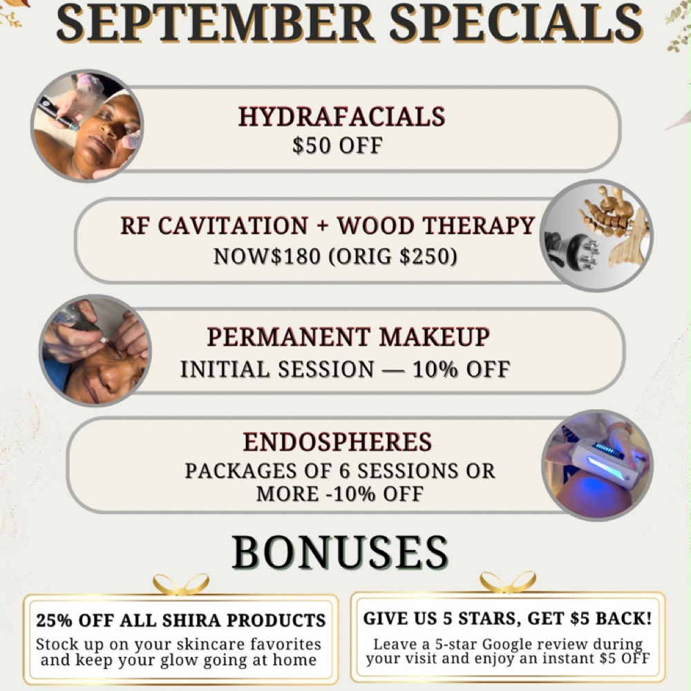 SEPTEMBER SPECIALS at Lavish Beauty By Ellen LLC in Rego Park, NY