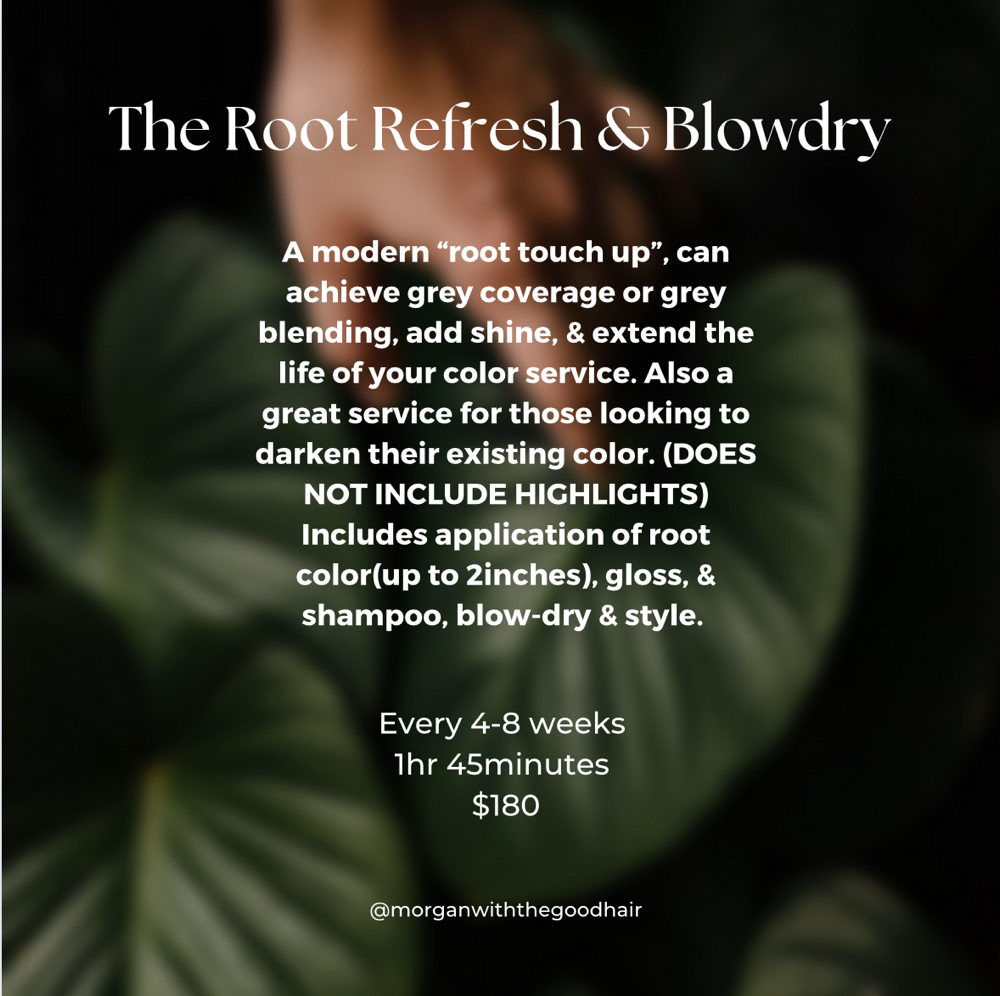 The Root Refresh + Blow-dry