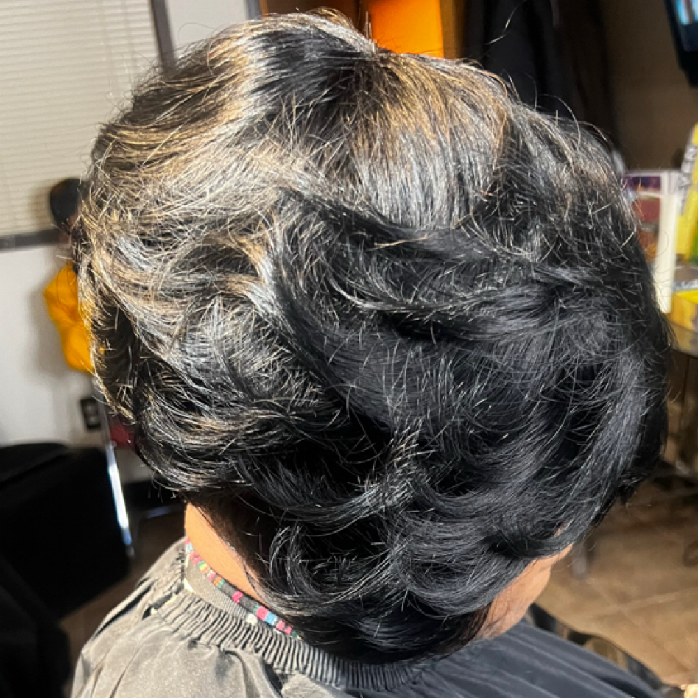 NATURAL QUICKWEAVE BOB W/LEAVEOUT💕 at NERDY GIRL BEAUTY STUDIO ✨✨ in 48034