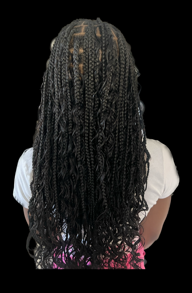Medium Boho Braids
