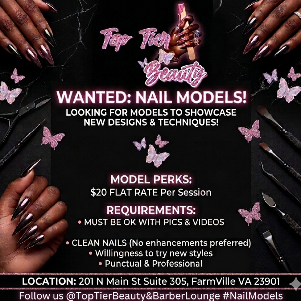 Gelx Nail Set (Model Fee) at Top Tier Beauty in Farmville, VA