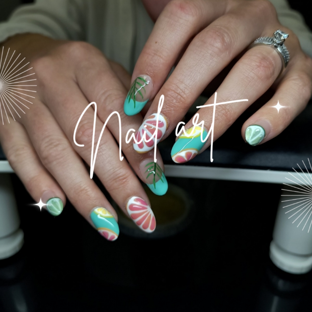 Nail Art at Slate and Pine in Boise, ID