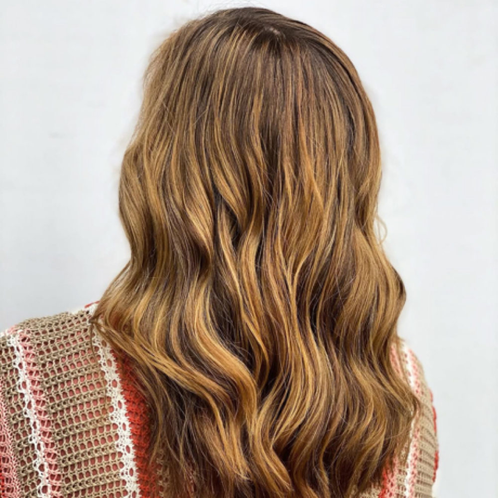 New Growth Touch Up & Haircut at Jamie Hildebrand in Westfield, IN