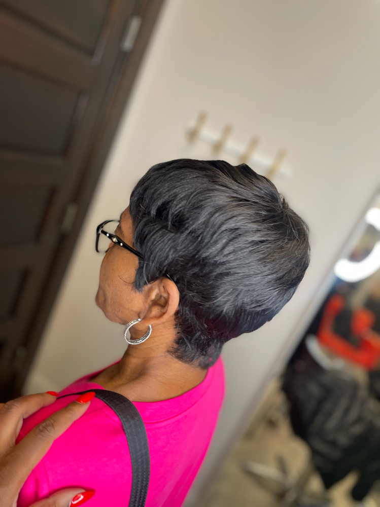 Full Womens Hair Cut