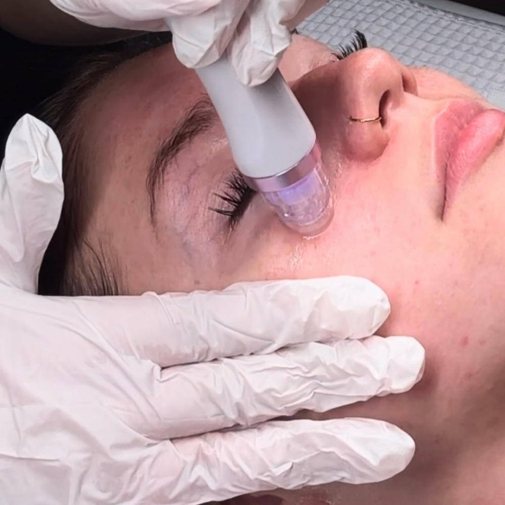Luxe Hydrodermabrasion Facial at Salt + Mane Co. in Aurora, IN