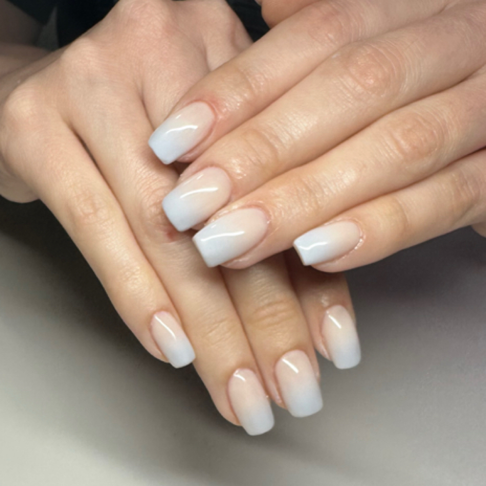Not So Basic Hard Gel New at Tatted nails in Richmond, VA