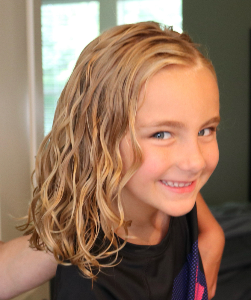 Child's Curly Cut (8 & Under)