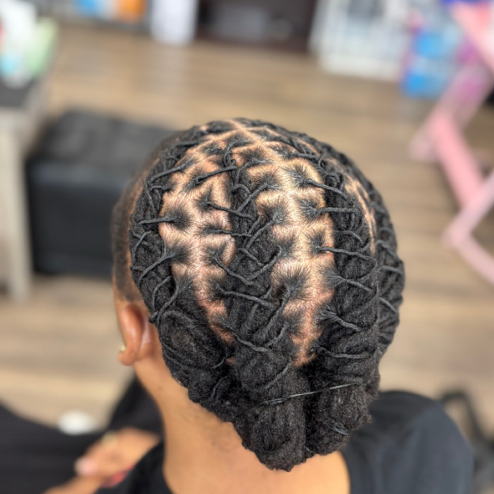 Locs-Wash, Retwist & Basic Style at Loc’d w Key in Wichita, KS