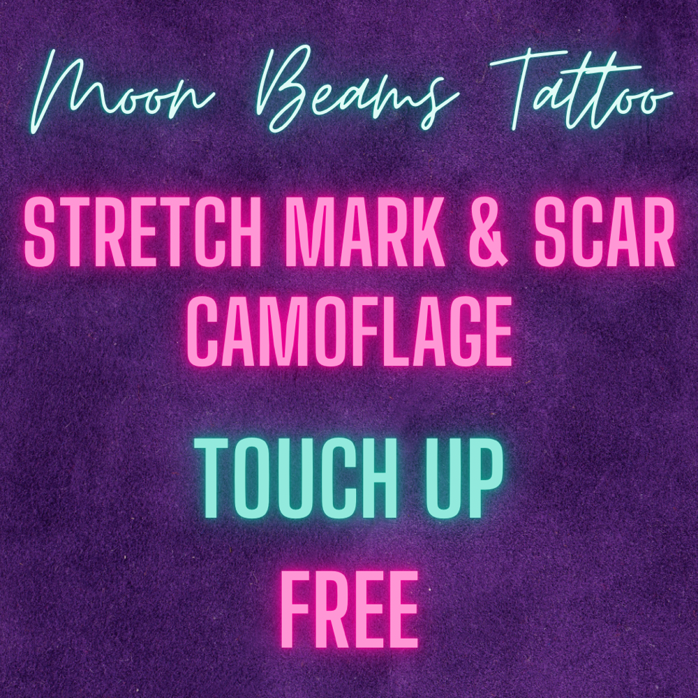 Stretch Mark & Scar Tattoo Touch Up