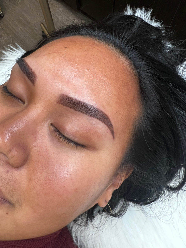Ombre Powder Brow at Jane Rozier Permanent Makeup & Esthetics in Bellevue, NE