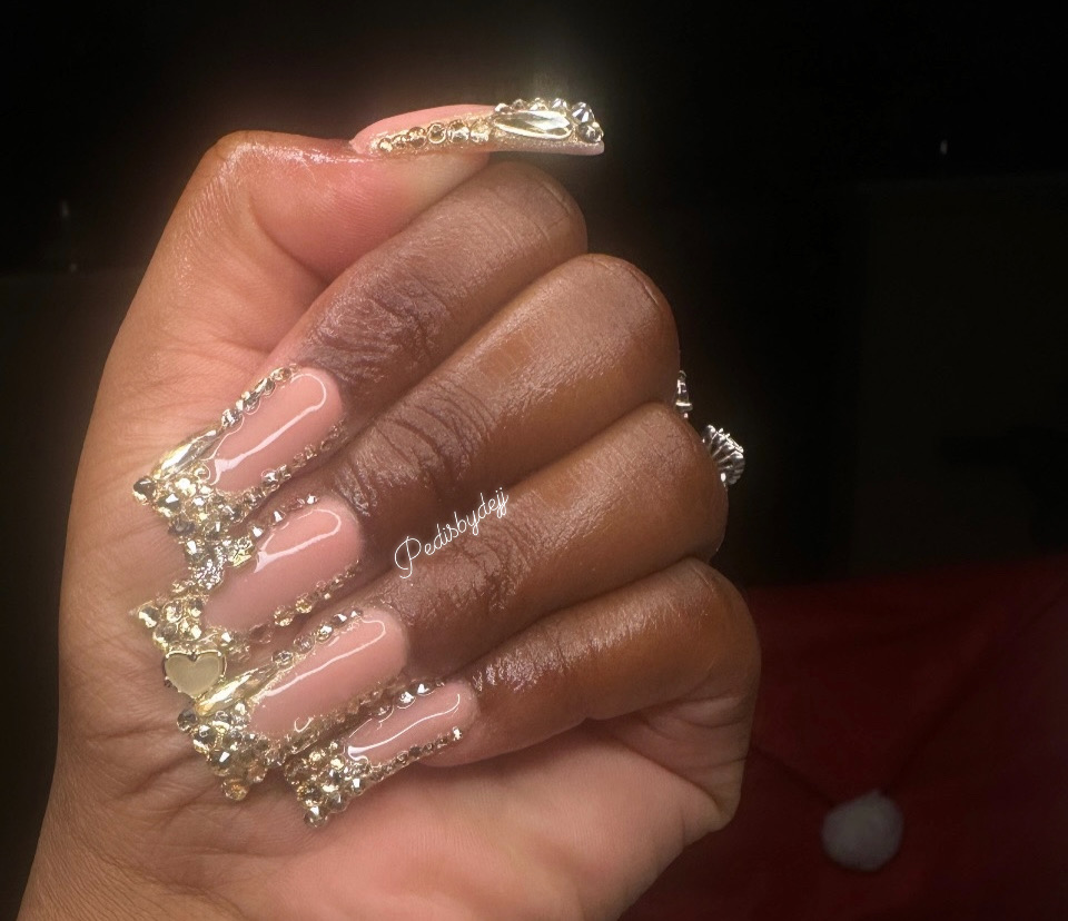 Full Bling Nail Set