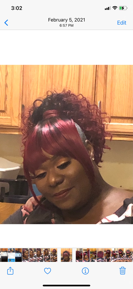 Ponytail With Bang Or Braid