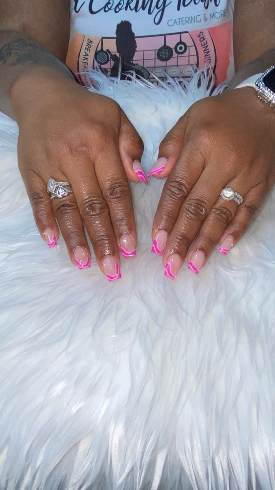 Short Full Set at Cashinae’s in Dayton, OH
