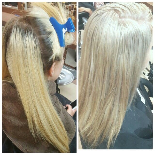 Bleach Retouch with Toner (Gloss)