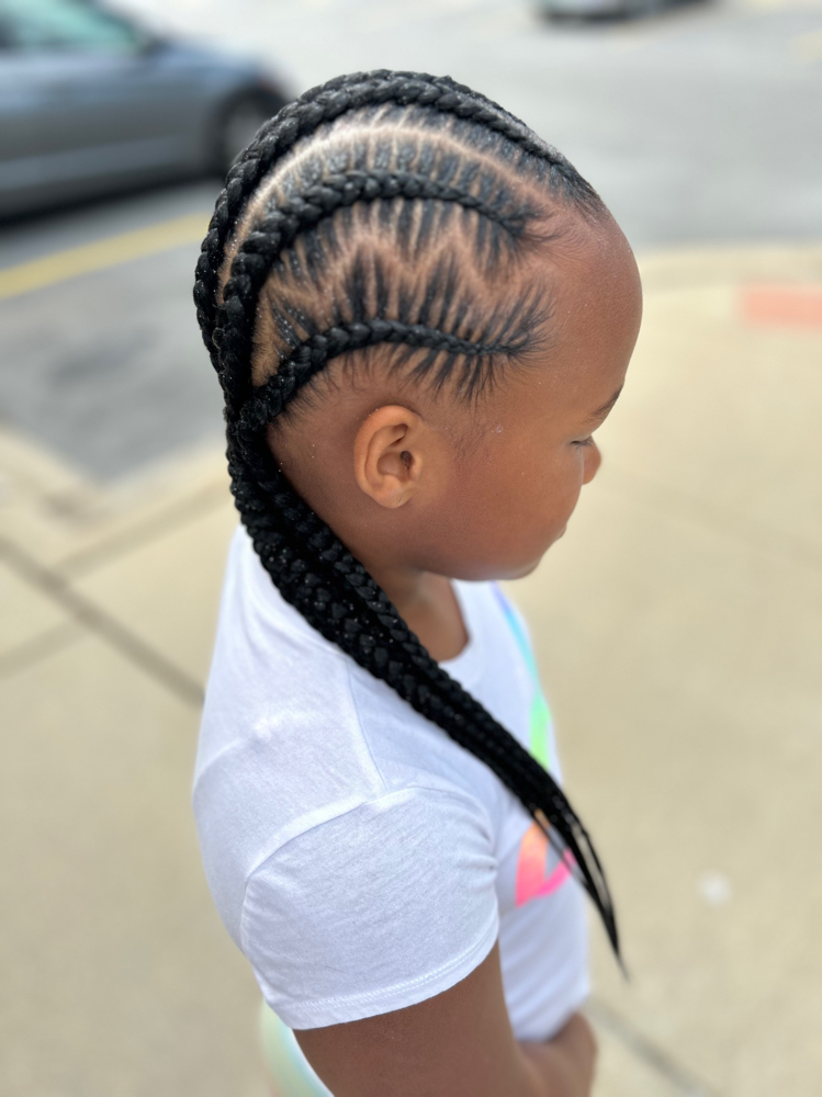 kids stitch braids