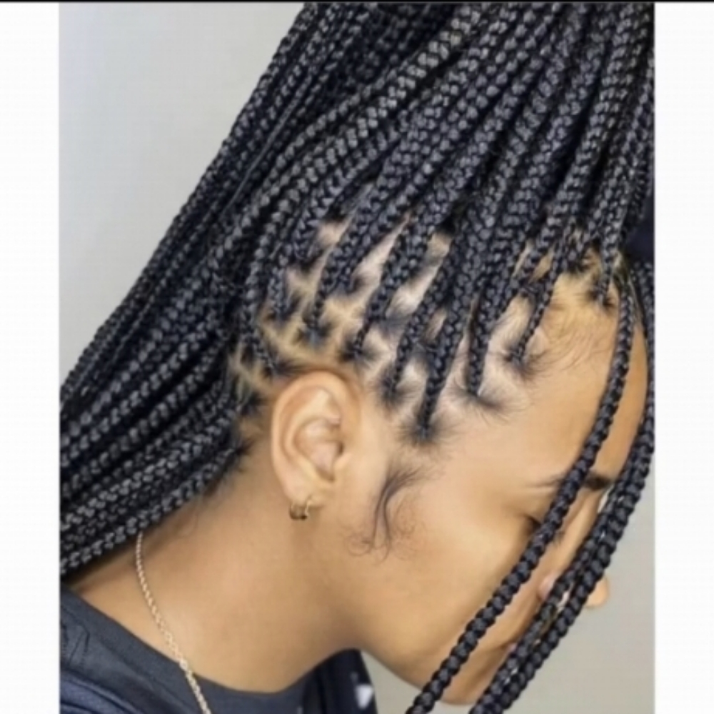 Medium Knotless at Hair Designs by BB in Charlotte, NC