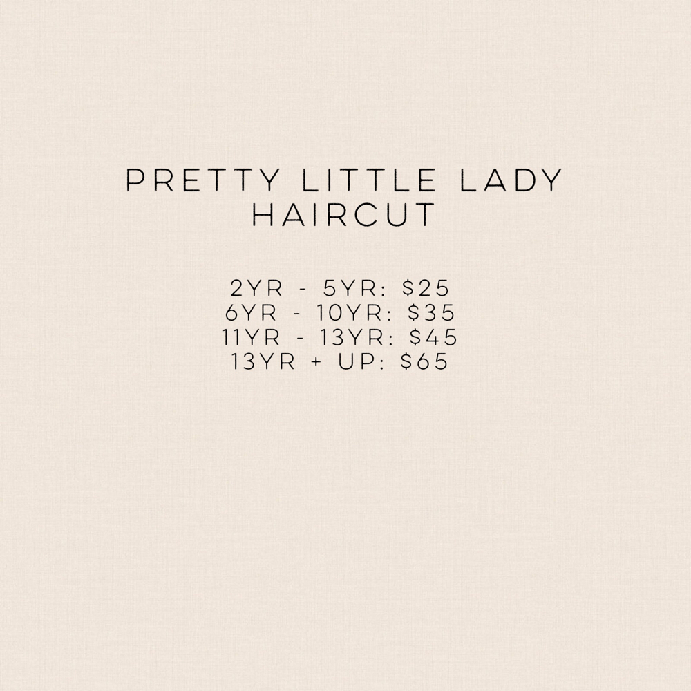 Pretty Little Lady Haircut