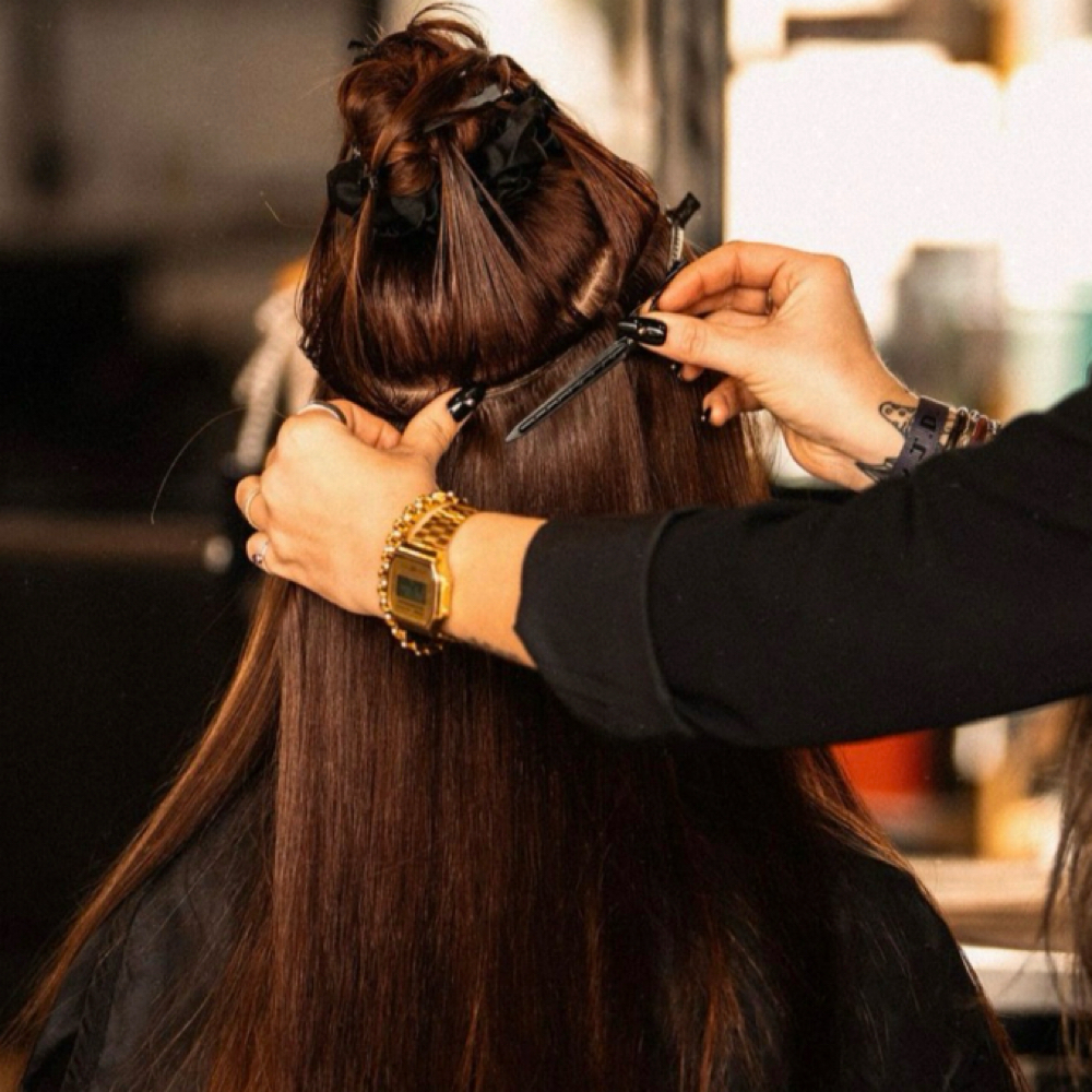 Hair Extensions Touchup at RC Hair Salon in La Mesa, CA