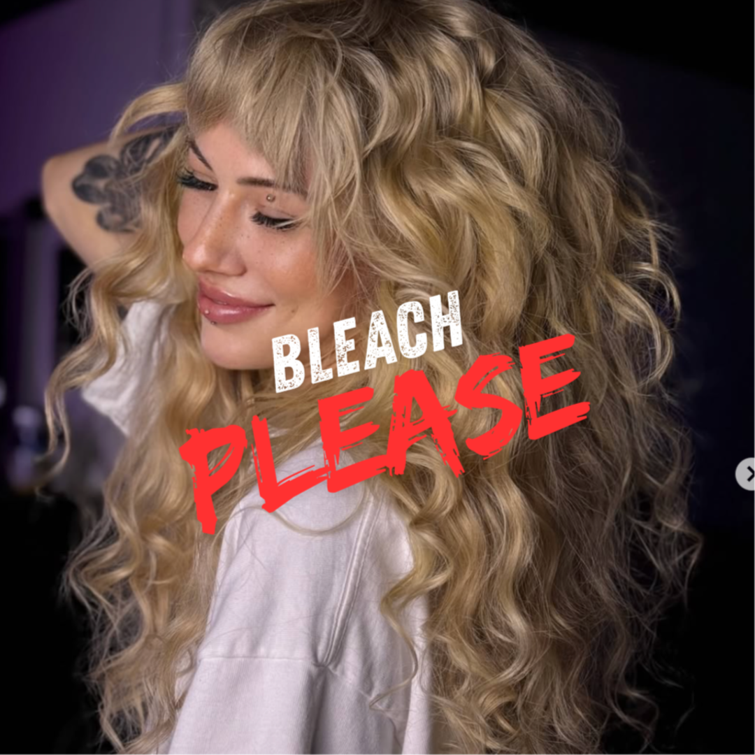 Bleach Touch Up at Hairbend the Salon in Lancaster, CA