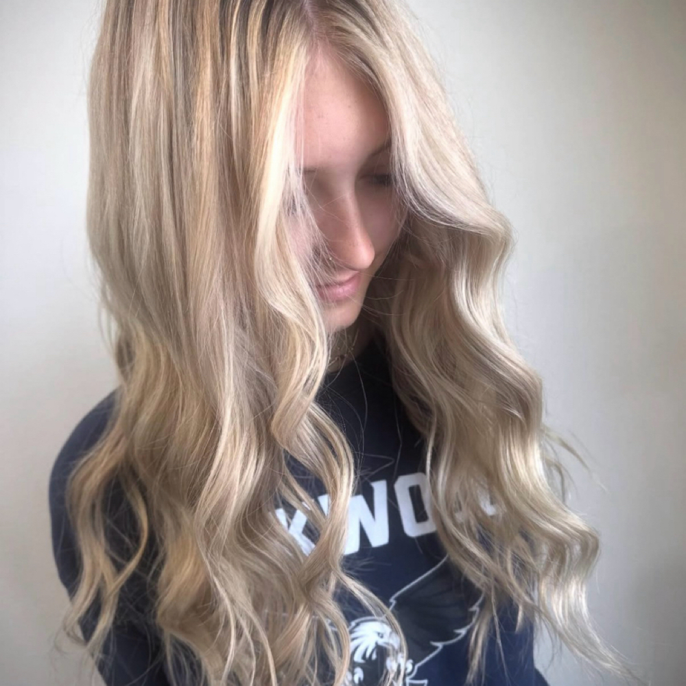 Face Framing Foils at Bridgettehair&co. in Lambertville, MI