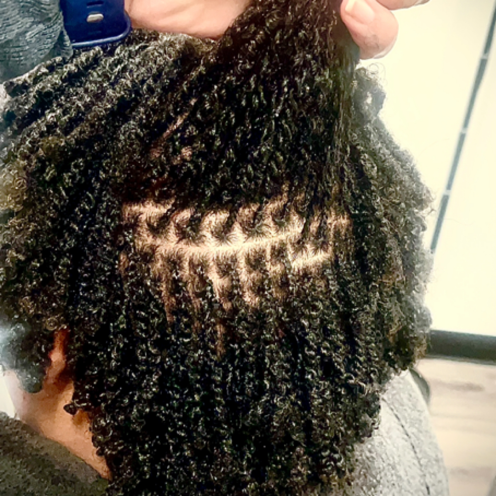 Micro Re-Tie at Refined Crowns - RC Styles in Arlington, TX