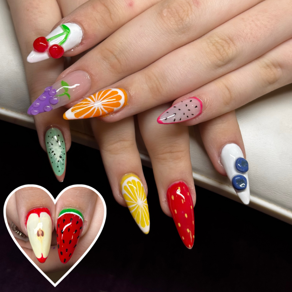 [ LONG ] Gel Extension Full Set at Bethany Nailed It! in Evansville, IN