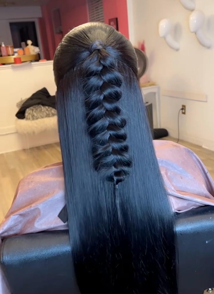 Half Up Half Down (cap)