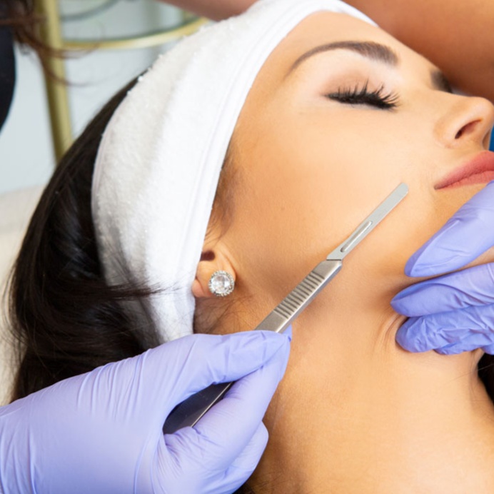 Dermaplane Glow at Natural Vybe in Newport Beach, CA