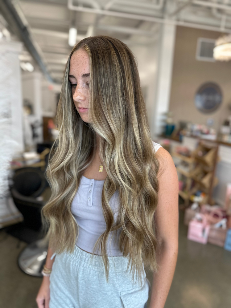 Full Custom Blonding at Goldn Hair Lounge-Kiley LeClere in Huntingburg, IN