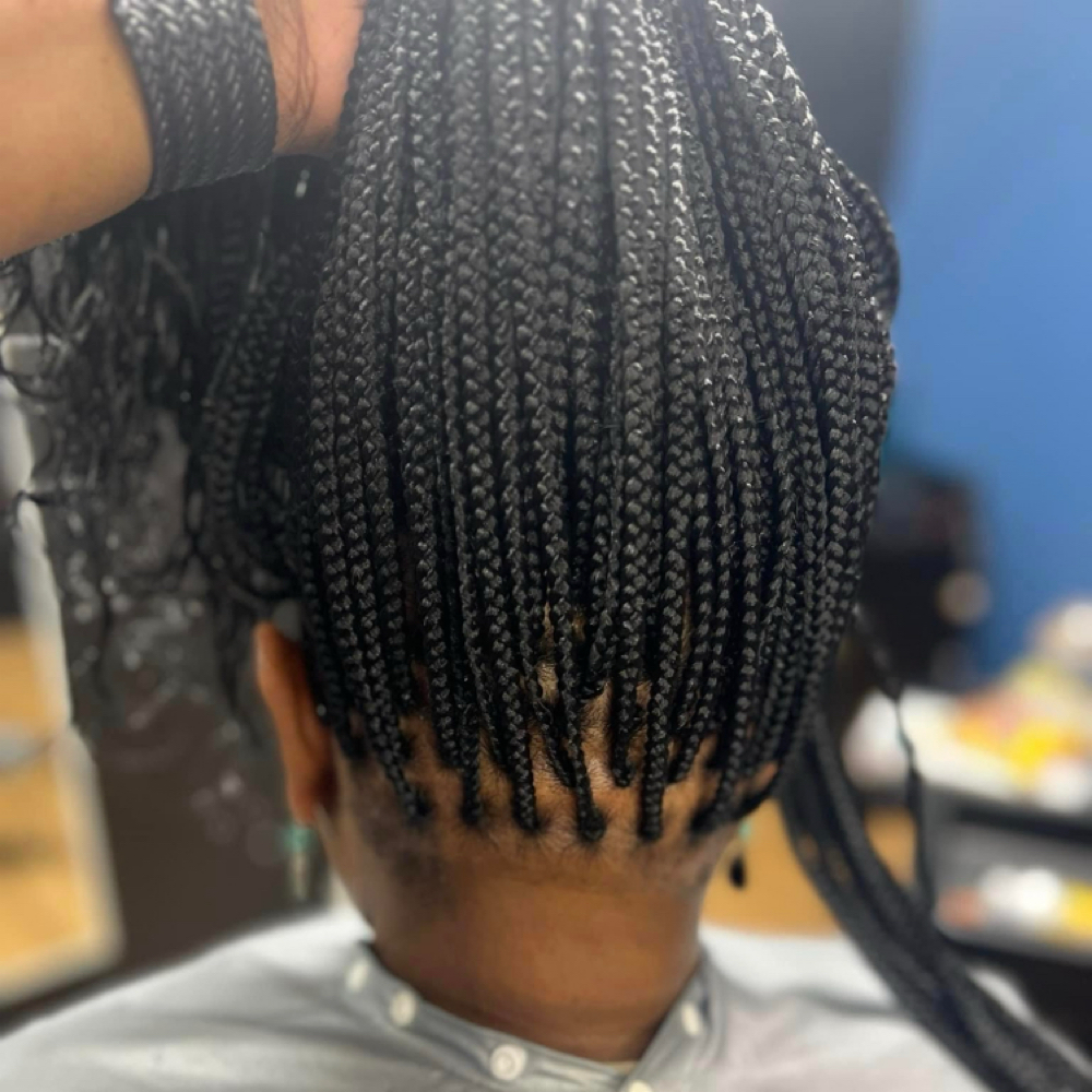 Small box braids