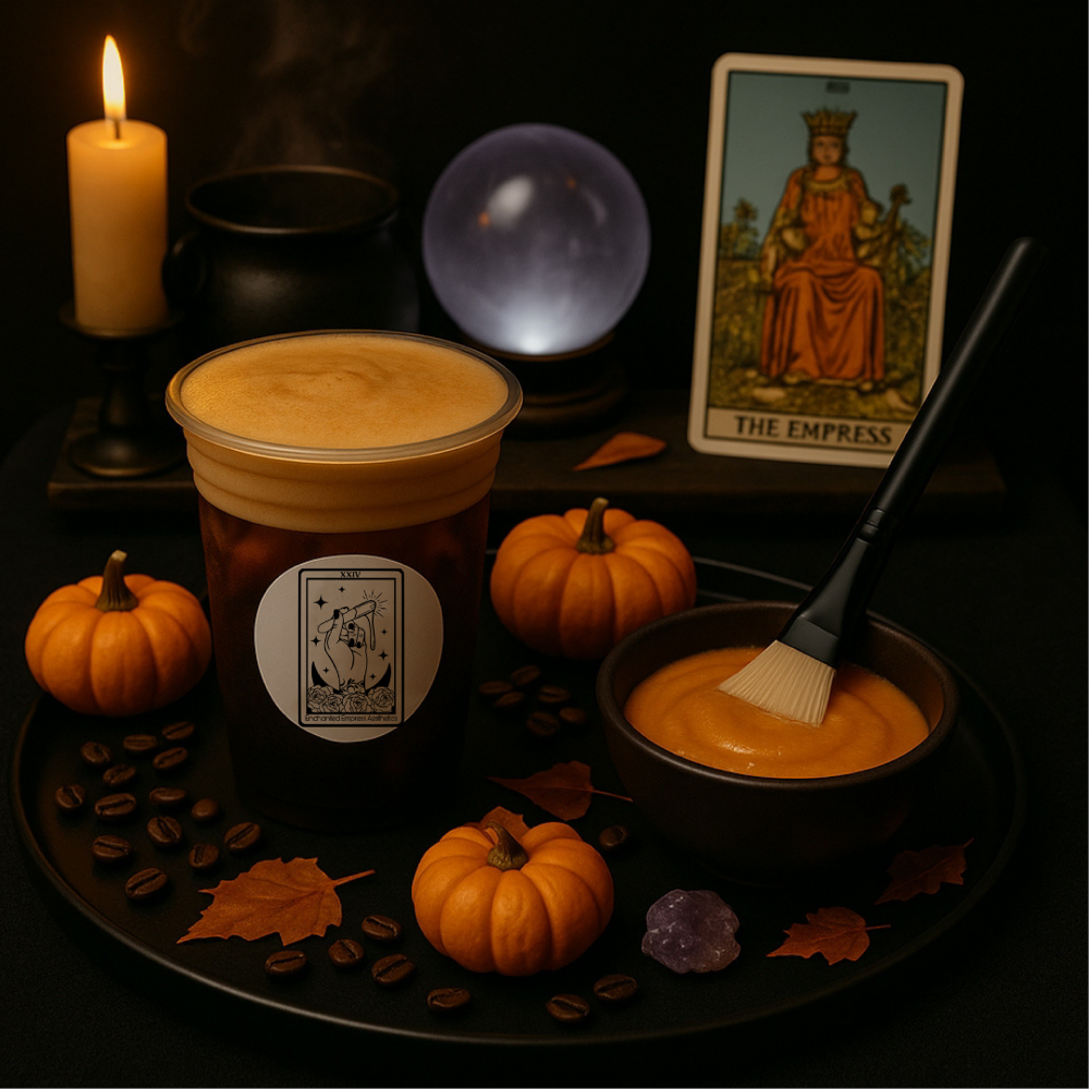 Pumpkin Cream Cold Brew Facial☕️🎃