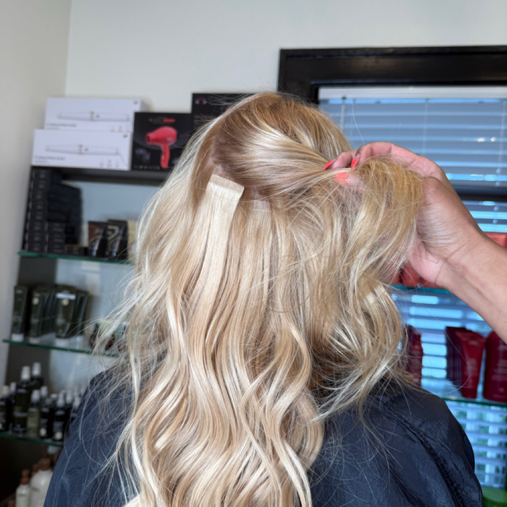 Extensions Install at The Beaute Haus in Charlotte, NC