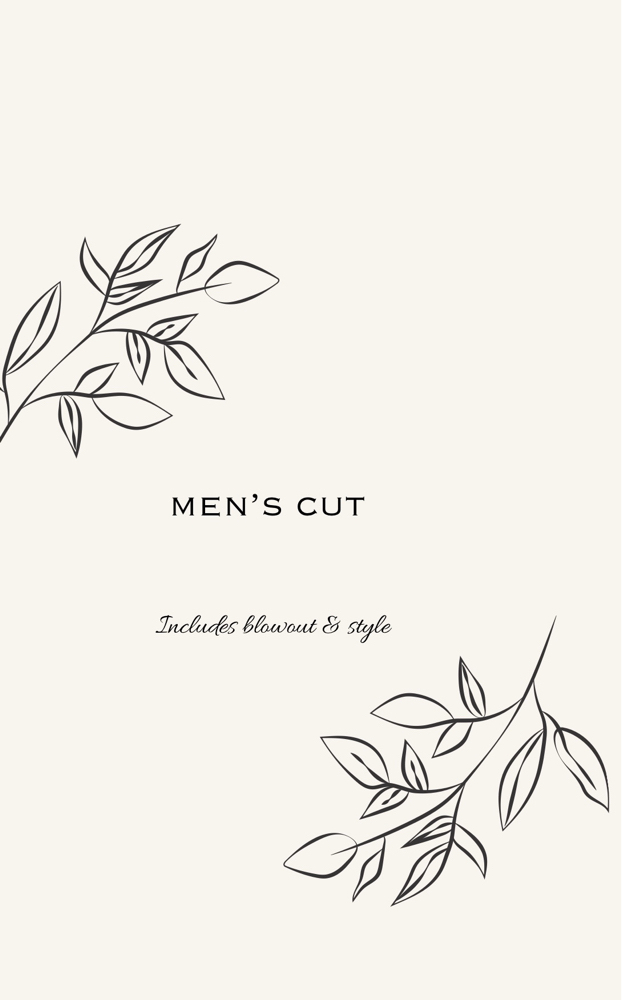 Men’s Cut