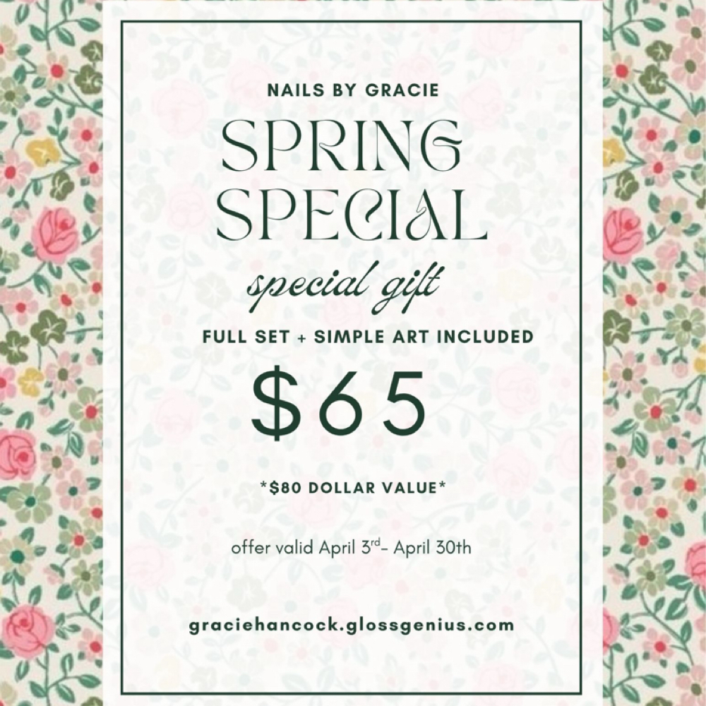 Full Set + Art Special at Gracie Hancock in Spring City, TN
