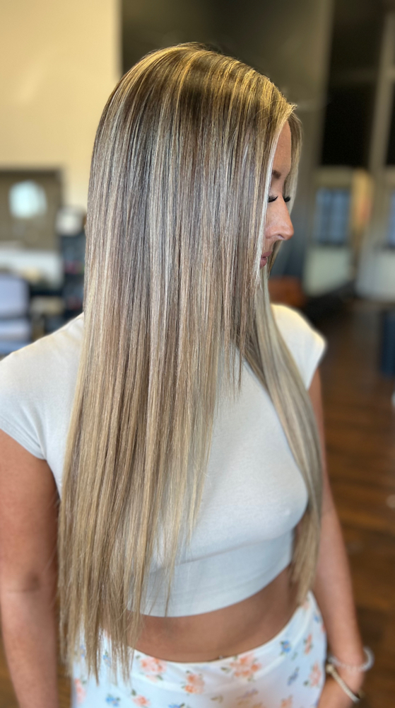 Hand Tied Weft Install at Beauty By Hailey in Poplar Bluff, MO