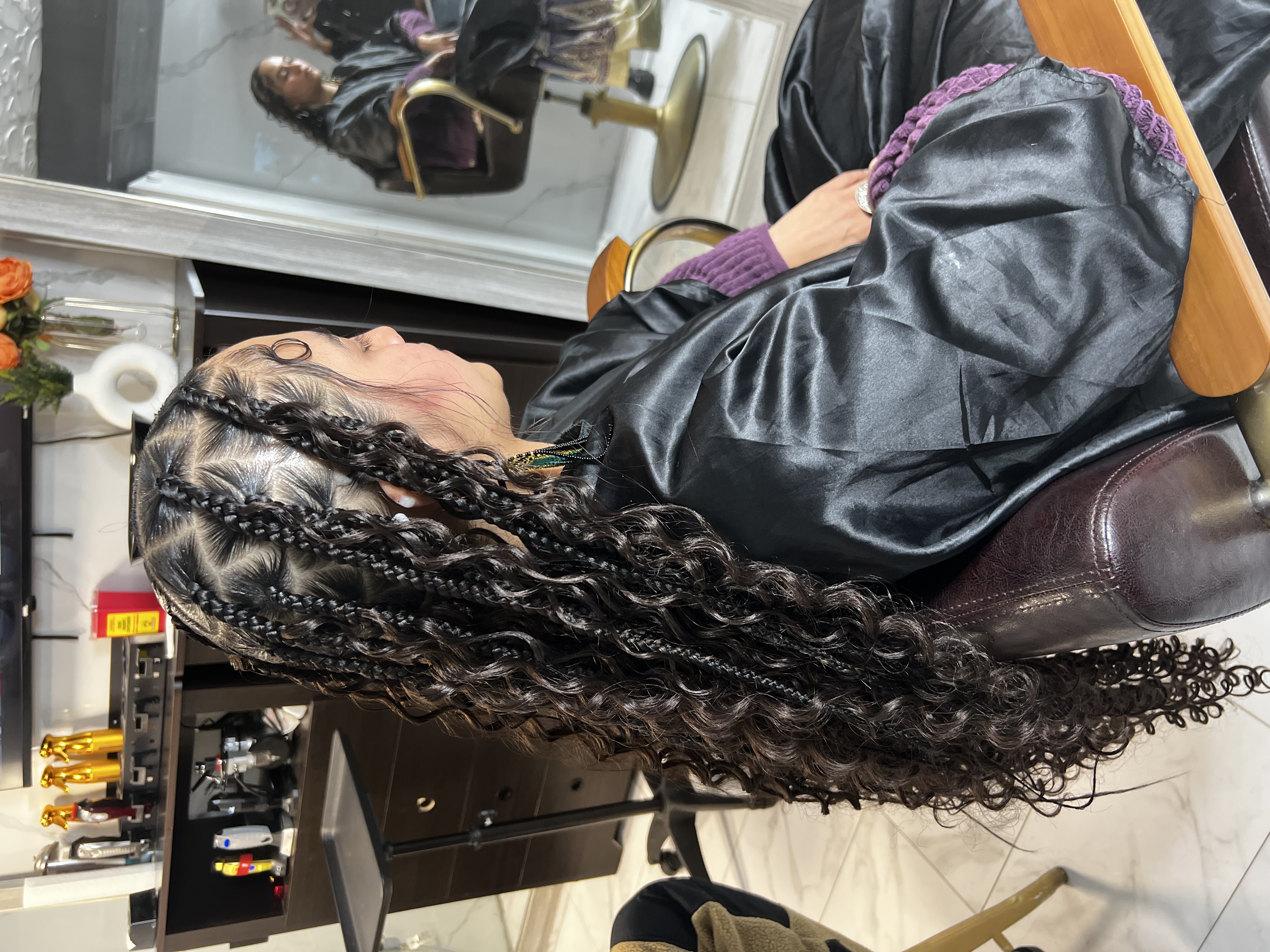 Knotless Braids at ROOT’D DESIGNS in Brooklyn, NY