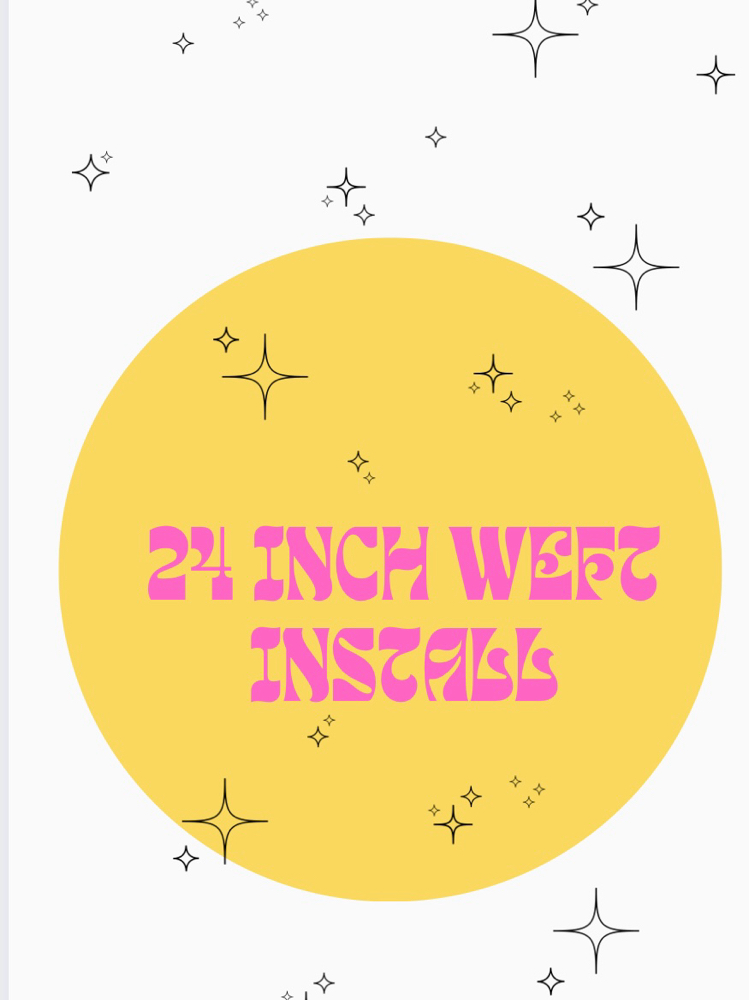 24 Inch Volume Weft -2 Rows