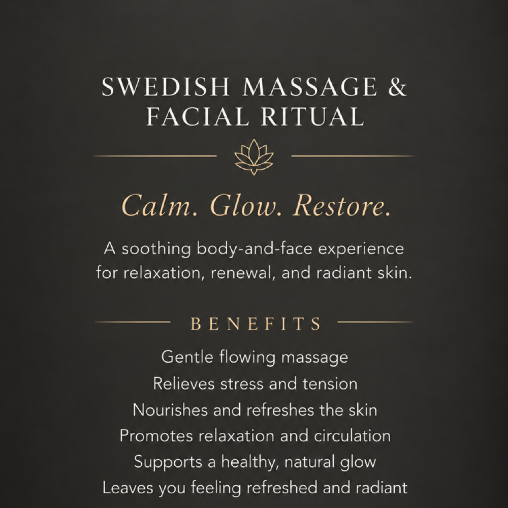 Swedish Massage & Facial Ritual at Glendale Thai Massage & Head Spa in Glendale, AZ