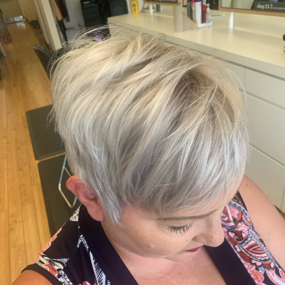 Pixie Cut at M3gaStyle Hair Studio in Mission, KS
