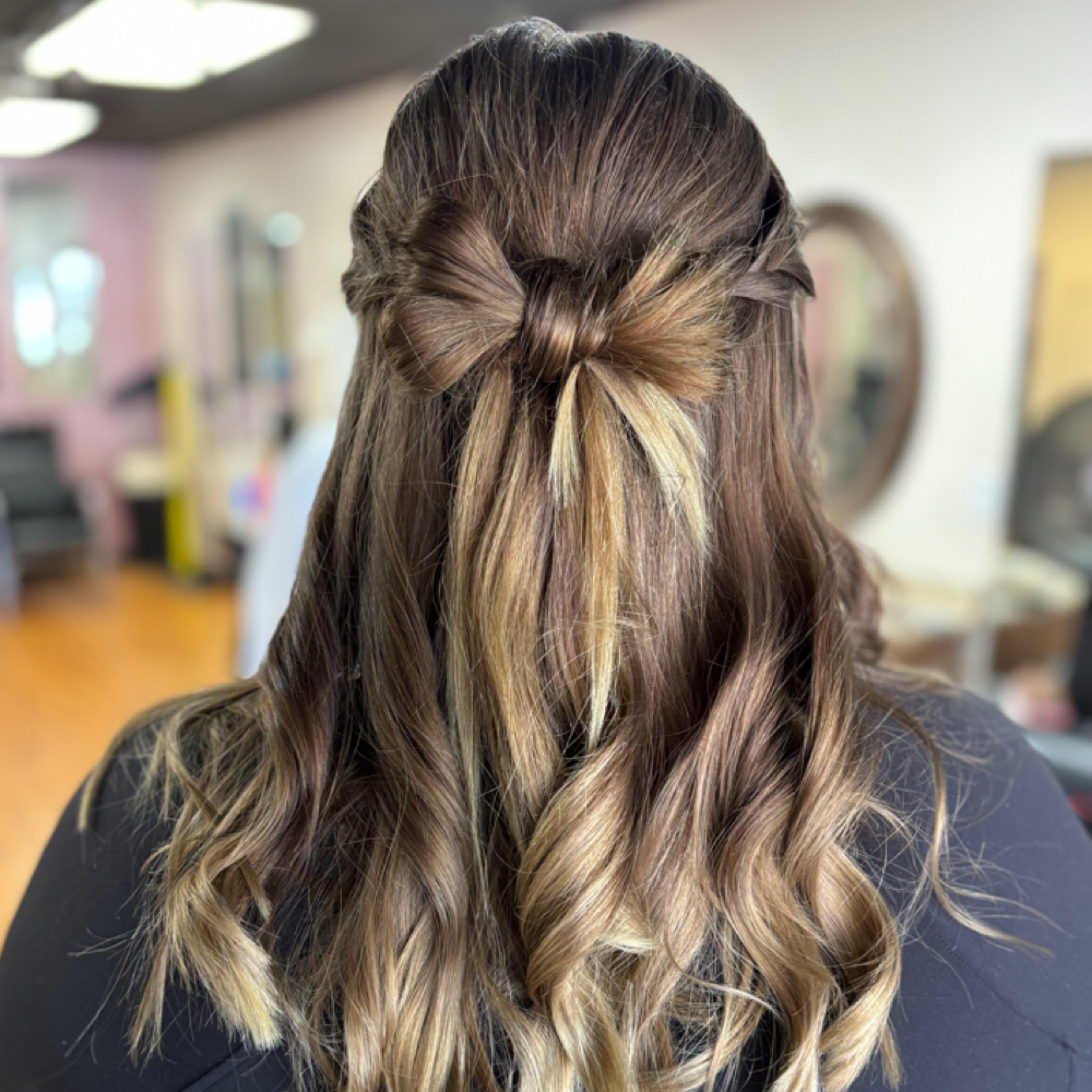 Formal Hair Styling at Hannah @Glossed in Poplar Bluff, MO