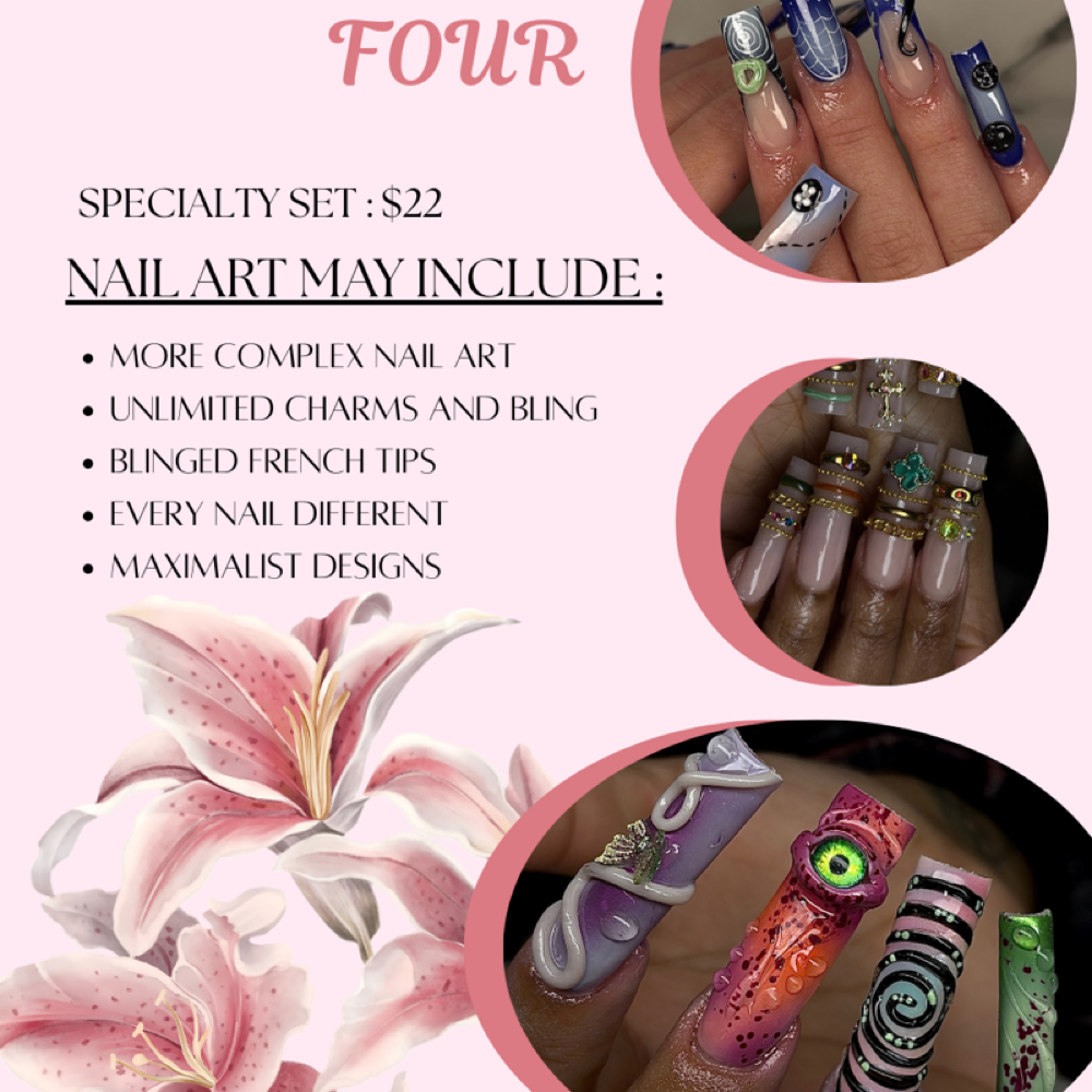 Tier 4 design (select with length at NailsbyNieceeyy in Maugansville, MD